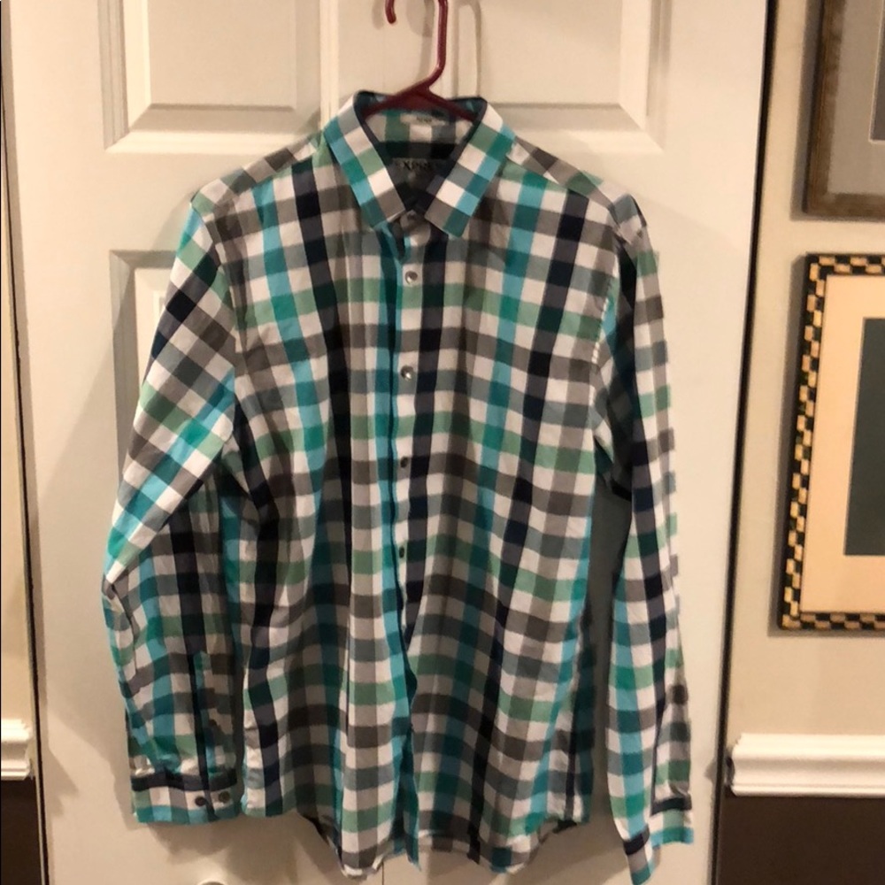 Express fitted button down.